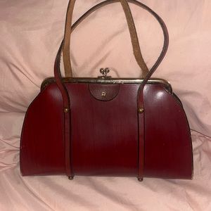 Rare Vintage Box Bag! Etienne Agnier Handmade Purse. GUC. Classic Style